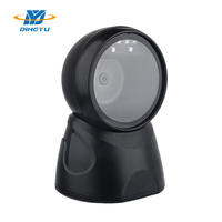 Escáner de Código de Barras Omnidireccional con Cable 2D DP8286, Lector de Códigos QR de Escritorio, Escaneo Automático para Puntos de Venta, Supermercados y Tiendas Minoristas