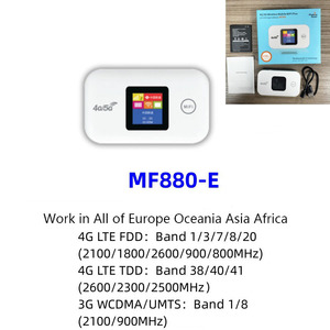 Xách tay 4G Xe <span class=keywords><strong>Wifi</strong></span> Router H807 LTE mf880 điện thoại di động bỏ túi <span class=keywords><strong>Wifi</strong></span> Modem giao diện USB WPS mã hóa cho sử dụng ngoài trời hỗ trợ 5g - Product Image 6