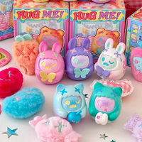 ShinWoo Ghost Bear HUG ME MINI SERIES Caja Sorpresa Misteriosa Muñecos Coleccionables Regalo Adorno de Escritorio Figura de Anime Juguetes