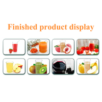 AICN – ligne industrielle de production de jus de fruits, boîte en carton de 125ml, machine de remplissage de jus, machine de fabrication de jus de pomme