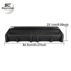 Difusor de Parachoques Trasero de Fibra de Carbono para <span class=keywords><strong>BMW</strong></span> Serie 2 G42 M <span class=keywords><strong>Sport</strong></span> M235i M240i <span class=keywords><strong>220i</strong></span> Coupé 2022 2023 - Product Image 5