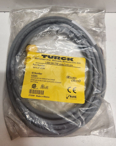 Conector Hembra en Ángulo Recto Eurofast M12 Nuevo en Bolsa, U2201 Wk 4.2t-4/s90, Producto con Garantía - Product Image 1