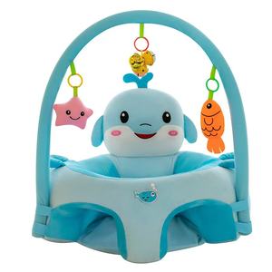 Silla rodillo dibujos animados lindo asiento de bebé de felpa aprender a sentarse seguridad anticaída infantil comodidad silla animal suave asiento de bebé sofá - Product Image 6
