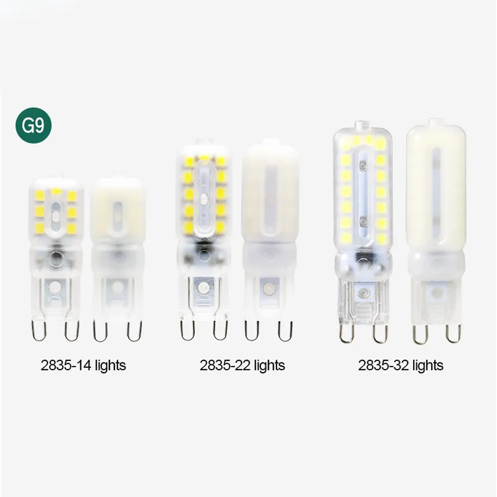 G4 G9 Bulb 12V 220V G9 LED Bulb Lighting Replace Crystal Light Old Halogen Bulb White Warm White for Chandelier