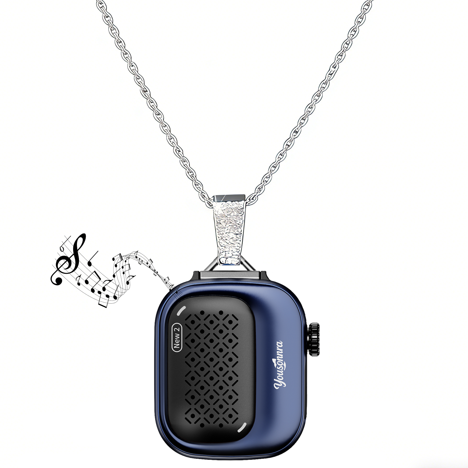 Cadena azul marino