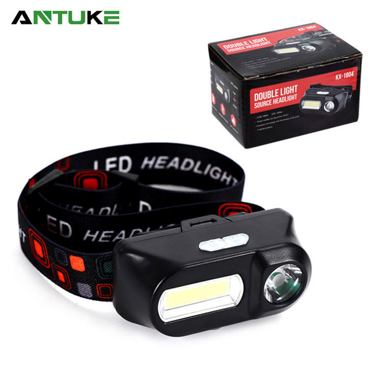 1804 headlamp, boxed with USB cable [batteries not included]