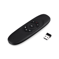 Remote Control Air Mouse Universal C120 2.4g USB Dongle Terlaris dengan baterai li-ion