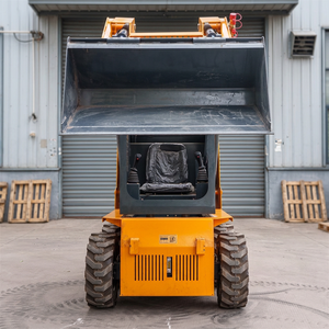 Minicargadora Compacta con Ruedas, Capacidad de Carga de 300 kg, Altura de Trabajo de 3340 mm, Enganche Rápido para Trabajos de Jardinería y Paisajismo - Product Image 1