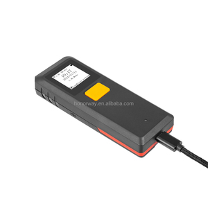 Blue Tooth 2.4GHz <strong>Wireless</strong> 1D 2D <strong>Portable</strong> Mini Barcode <strong>Scanner</strong> with Display and Memory - Product Image 2