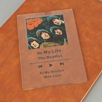 Art en verre Spotify personnalisé Scannable Spotify Code Photo Plaque Acrylique Chanson Plaque Musique Signe Cadeau pour Anniversaire