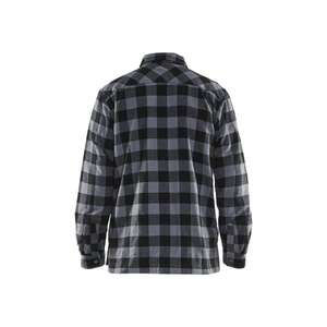 BLAKLADER - 322511319799L Camisa de franela forrada Gris oscuro/Negro-CAMISETAS DE TRABAJO EAN 7330509414101 - Product Image 2