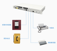 Passerelle VoIP modulaire Flyingvoice AGW32 pour usage bureautique, qualité opérateur, FXS, double alimentation, batterie de secours, remplacement de PBX
