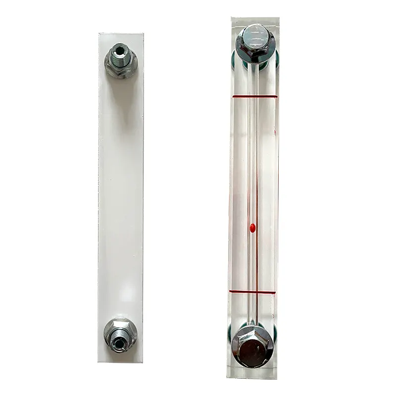 Indicatore del livello dell'olio indicatore del livello dell'olio completamente sigillato autosigillante in lega di vetro Anti-Cracking Display liquido di livello per acqua