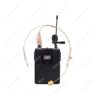 QLXD4 Microphone sans fil professionnel UHF True Diversity Système de microphone à revers sans fil à condensation