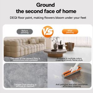 Pintura para Pisos Ecológica a Base de Agua DEQI, Revestimiento para Pisos de Garaje, Pintura para Pisos para Materiales de Construcción Residenciales y Comerciales - Product Image 4
