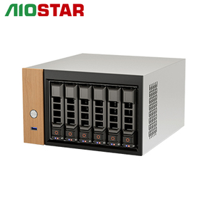 Mini-serveur NAS 6 baies N5105 N100 N150 N305 N355 Celeron N6005 DDR4 64 Go 42.5G LAN NVMe SSD DP Industriel 11 AOS-SNASN581SM6 - Product Image 1