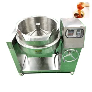 New Design 50l Electrical Mixing Sugar Pot Candy Gummy Boiling Machine Chocolate Melting Machines