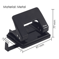Bonne qualité En Métal Perforatrice de Papier