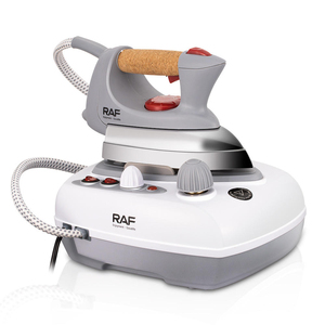 Fer à vapeur électrique italien RAF au design rétro, 2200W, station vapeur professionnelle, en acier inoxydable, pour voyage et usage domestique - Product Image 1