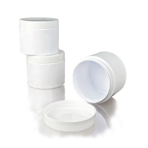 200ml Customization Hot Sellers Cosmetics white plastic Packaging container cream jar