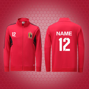 <span class=keywords><strong>Tuta</strong></span> da calcio manica lunga personalizzata da uomo con cerniera <span class=keywords><strong>tuta</strong></span> da allenamento da calcio set di sublimazione sportiva <span class=keywords><strong>tuta</strong></span> da Jogging - Product Image 5