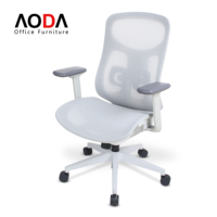 Chaise de bureau en maille avec vérin à gaz de classe 3, chaise pivotante de bureau, chaise de personnel, chaise pivotante de bureau