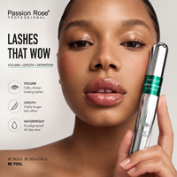 Curling waterproof pour un volume 24H, résistant aux bavures, longue tenue, noir, cosmétiques en gros
