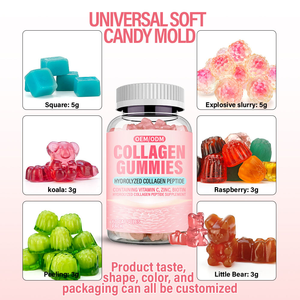 Gummies de collagène multi-vitaminées à marque privée OEM/ODM pour la beauté des cheveux, de la peau et des ongles, soutien anti-rides pour adultes - Product Image 6