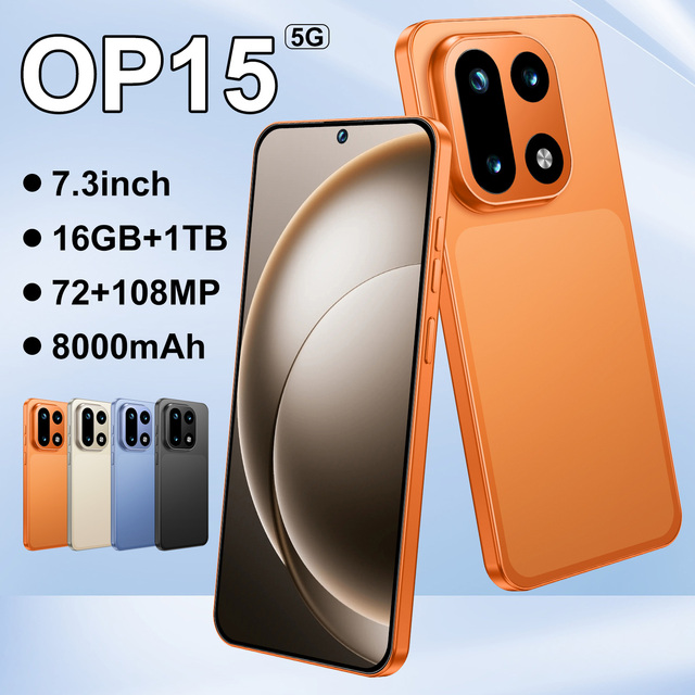 High Quality Global Version Oneplus15 Android 5g Cellphone New Mobile Phone with Dual Sim Cards 5g Smartphone