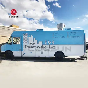 ODM工厂价格食品卡车电动食品卡车不锈钢定制移动餐厅汽车1600千克日本二手食品卡车