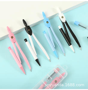 <span class=keywords><strong>Boussole</strong></span> colorée de crayon de <span class=keywords><strong>dessin</strong></span> d'étudiant de nouveau design avec la boîte en plastique - Product Image 5