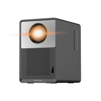Proyector Holográfico Portátil Inteligente con Android 11.0, WiFi de Doble Banda, 2+8GB, Enfoque Automático y Video Beamer