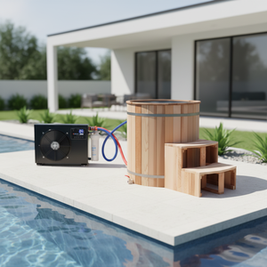 <span class=keywords><strong>Baignoire</strong></span> à glace avec système de refroidissement, machine à glace intégrée et contrôle par application Wi-Fi - Product Image 1