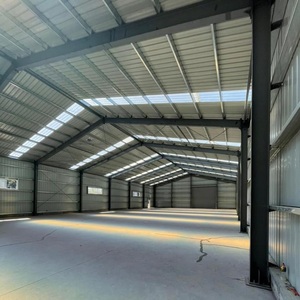 Fácil de montar Cobertizo de metal de bajo costo Construcción Estructura de acero prefabricada Edificio de taller de almacén - Product Image 6