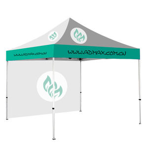 Aadax विज्ञापन लोगो आउटडोर एल्यूमीनियम 10x10 कैनोपी कस्टम मुद्रित आउटडोर व्यापार शो प्रदर्शनी समारोह मार्की गज़बोस - Product Image 3