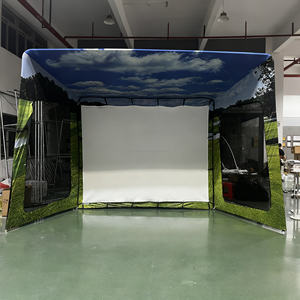 <span class=keywords><strong>Simulateur</strong></span> de <span class=keywords><strong>golf</strong></span> d'intérieur à installation rapide, contenant une <span class=keywords><strong>maison</strong></span> avec écran de projection, terrain de <span class=keywords><strong>golf</strong></span>, jeu d'entraînement, enclos en tissu pour la <span class=keywords><strong>maison</strong></span> - Product Image 3