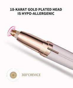 Tondeuse à <span class=keywords><strong>sourcils</strong></span> électrique avec charge USB, épilateur de maquillage indolore, épilateur facial, épilateur pour femmes, rasoir de beauté - Product Image 6