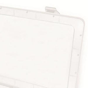 Caja de almacenamiento, 275x182x43, 18 compartimentos, PP, transparente (9859800490) - Product Image 4