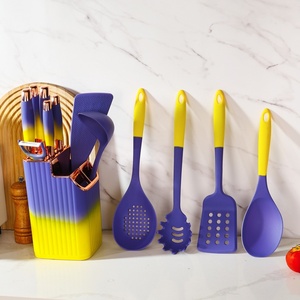 High Quality <b>Kitchen</b> Cooking Utensils Spatula Peeler <b>Kitchen</b> Knives <b>Kitchen</b> <b>Gadget</b> Silicone <b>Kitchen</b> Utensils Set for Cooking - Product Image 2