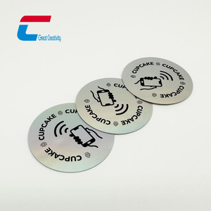 Étiquette NFC miniature holographique imprimable haut de gamme NTAG213/NTAG215, étiquette RFID étanche, jeton NFC - Product Image 3