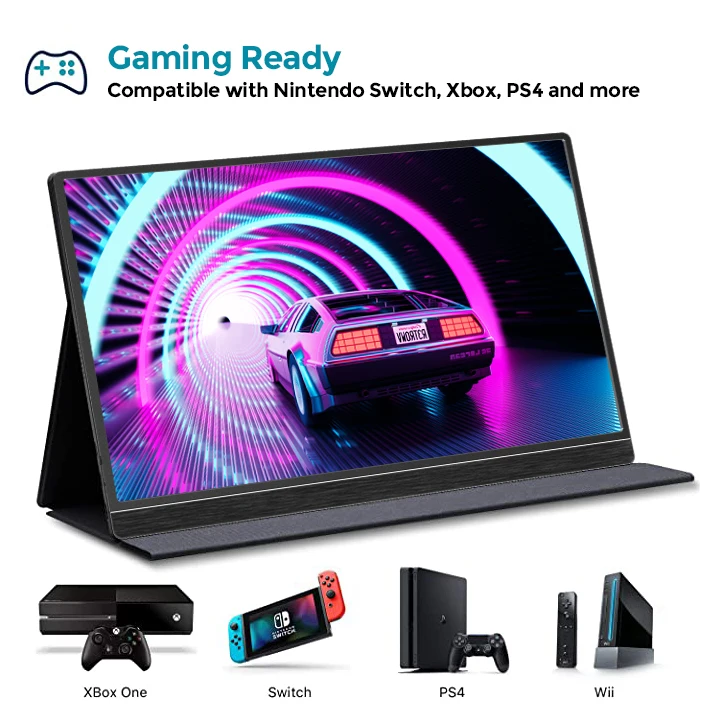 Portable Gaming Monitor for PS4 15.6インチ Amazon.com: HFSECURITY 15.6 Inch 4K HDR Portable Gaming