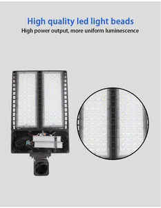 High Lumen 100W 150W Smart Outdoor LED Street Light Aluminum SMD With CB CE Rohs ENEC TUV Certifications