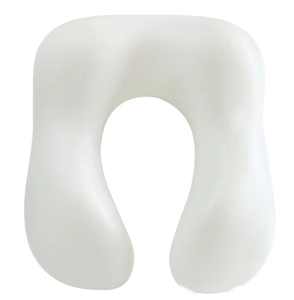 1 Soft and Supportive U-shaped <b>Memory</b> <b>Foam</b> Neck Pillow for Camping Trips and Office Massages - Improves Sleep Quality - Product Image 4
