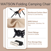Chaise pliante légère et portable Frog Leg, personnalisable, pour le camping, la pêche et les activités de plein air