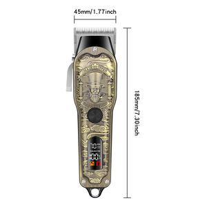 Cortadora de Pelo Eléctrica Inalámbrica, Máquina Profesional para Cortar el Cabello, Kit de Aseo para Barberos, Carga USB, Uso Doméstico - Product Image 5