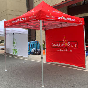 Tente à auvent en tissu Oxford avec logo personnalisé, 50 mm, en aluminium, pour événements publicitaires intérieurs/extérieurs - Tente de réception imperméable en gros - Product Image 1