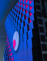 Panneau d'affichage numérique extérieur robotique LED BESTAR 3D avec résolution HDR10 + 4K/8K 3mm/2mm Pixels étanche IP65