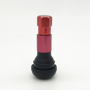 อะไหล่รถยนต์ ปลอกโครเมียมหลากสีแบบสแนปอินสำหรับยางแบบไม่มียางใน TR413C TR414C - Product Image 3