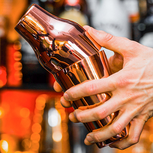 Shaker à <span class=keywords><strong>cocktail</strong></span> parisien surdimensionné 600 ml 20 oz en acier inoxydable 304 pour bar, mélange de boissons - Product Image 5