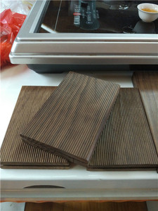 Thermooak ngoài trời <span class=keywords><strong>decking</strong></span> cho gỗ dự án tùy chỉnh 3D sâu hạt dập nổi gỗ không thấm nước nhựa <span class=keywords><strong>composite</strong></span> sàn gỗ - Product Image 2